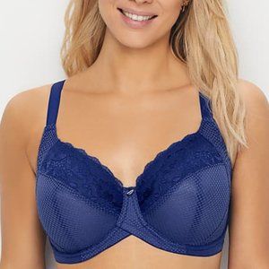 Curvy Kate Delightfull Bra Blue 34H UK